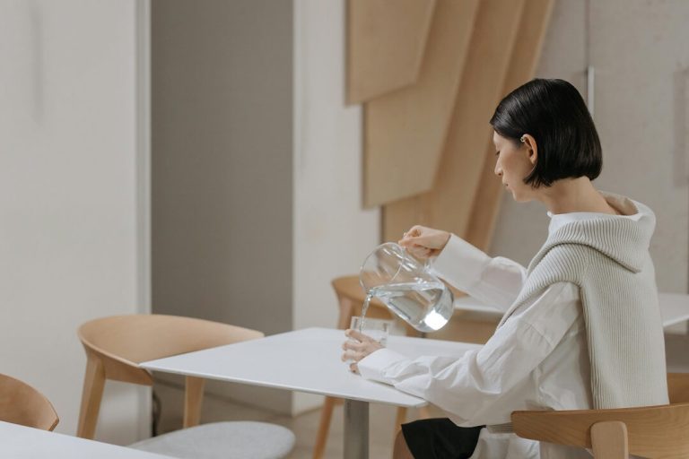 glass of drinking water symbolizing hydration and health benefits